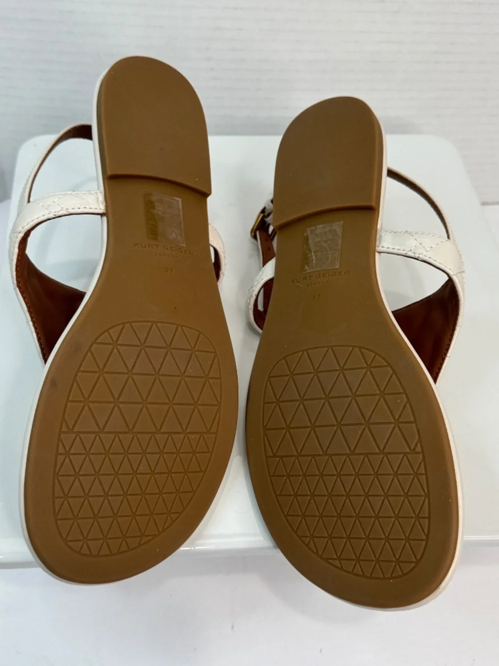 Kurt Geiger London Kensington Sparkle Sandals -NEW Ladies EU 37